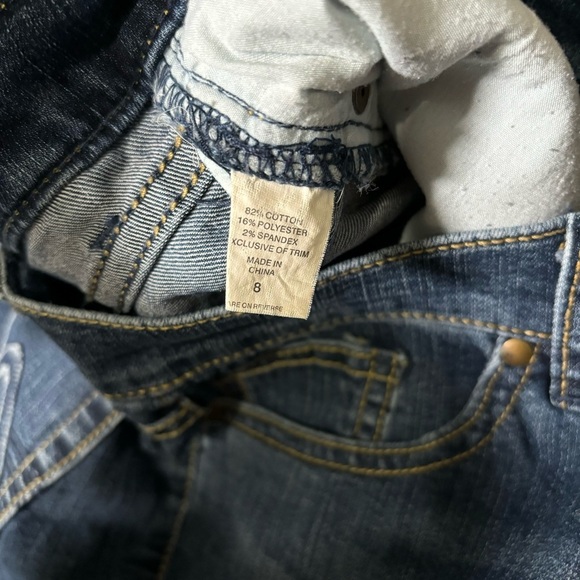 New York & Company Denim Jeans Low Rise Skinny Ankle Stretch Women's Size 8 - Picture 9 of 12